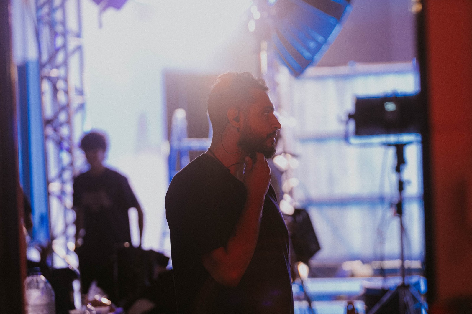 Foto de produção com João Moachar